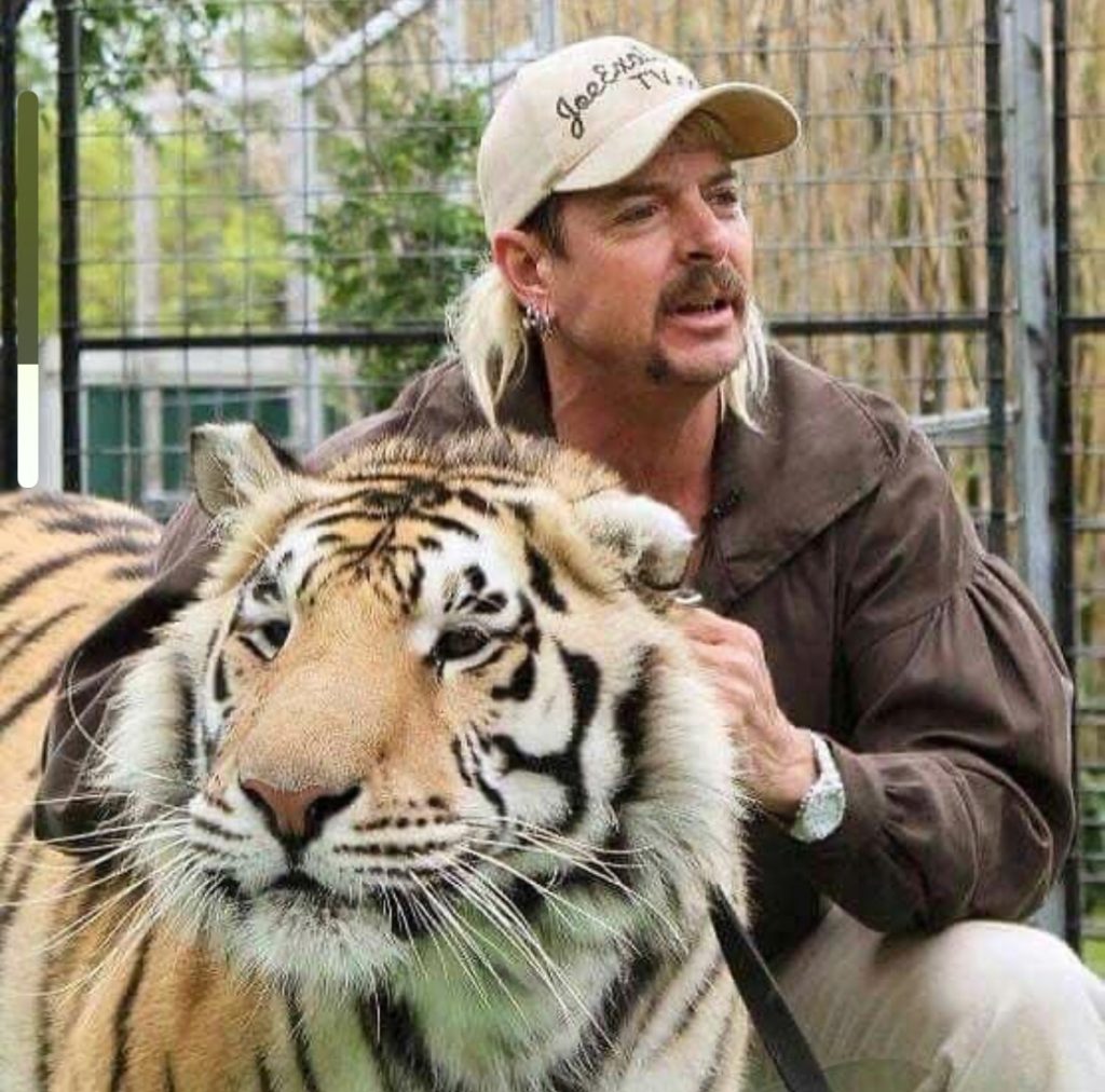 Tiger King and Joe Exotic 