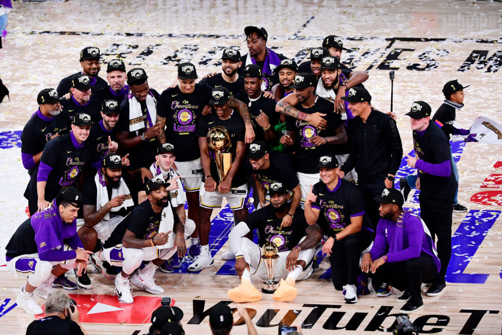 Lakers champions 