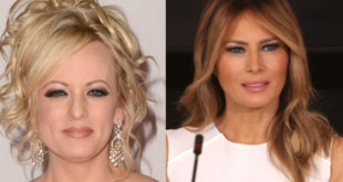 Stormy and Melania