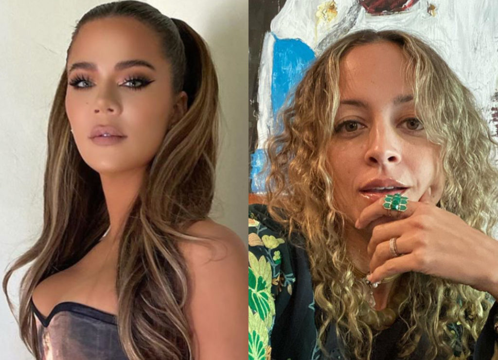 Khloe K and Nicole Richie 