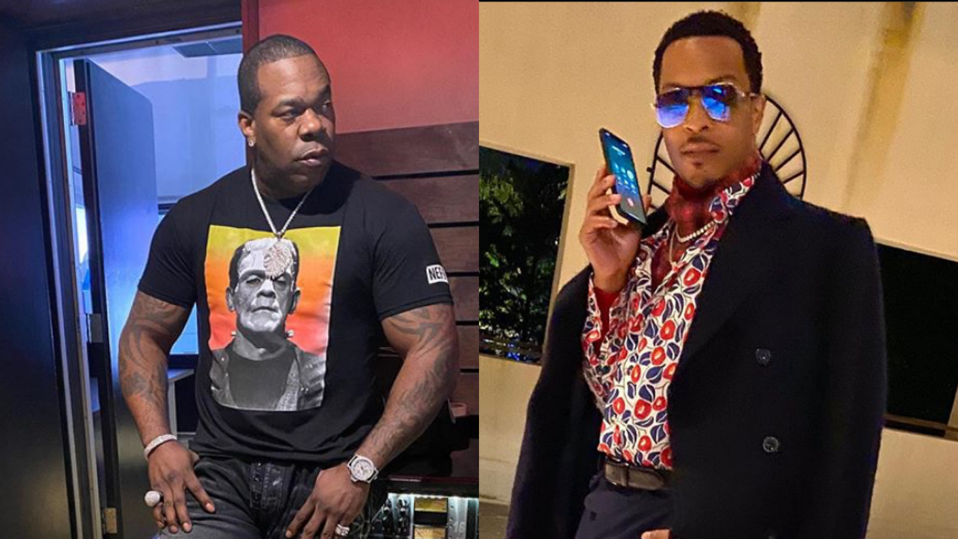 Busta Rhymes and T.I. - @BustaRhymes @troubleman31