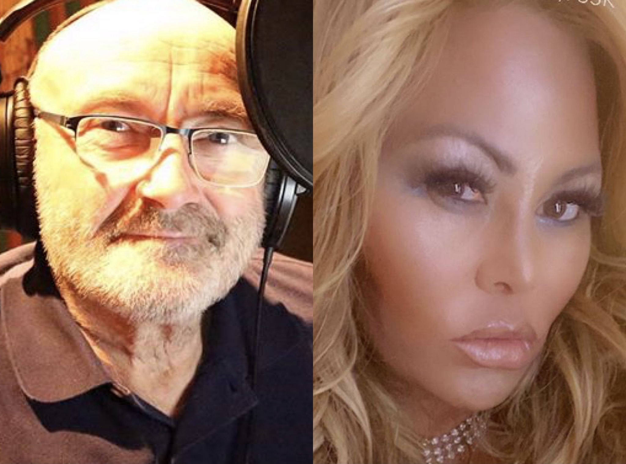 Phil Collins evicts ex wife
