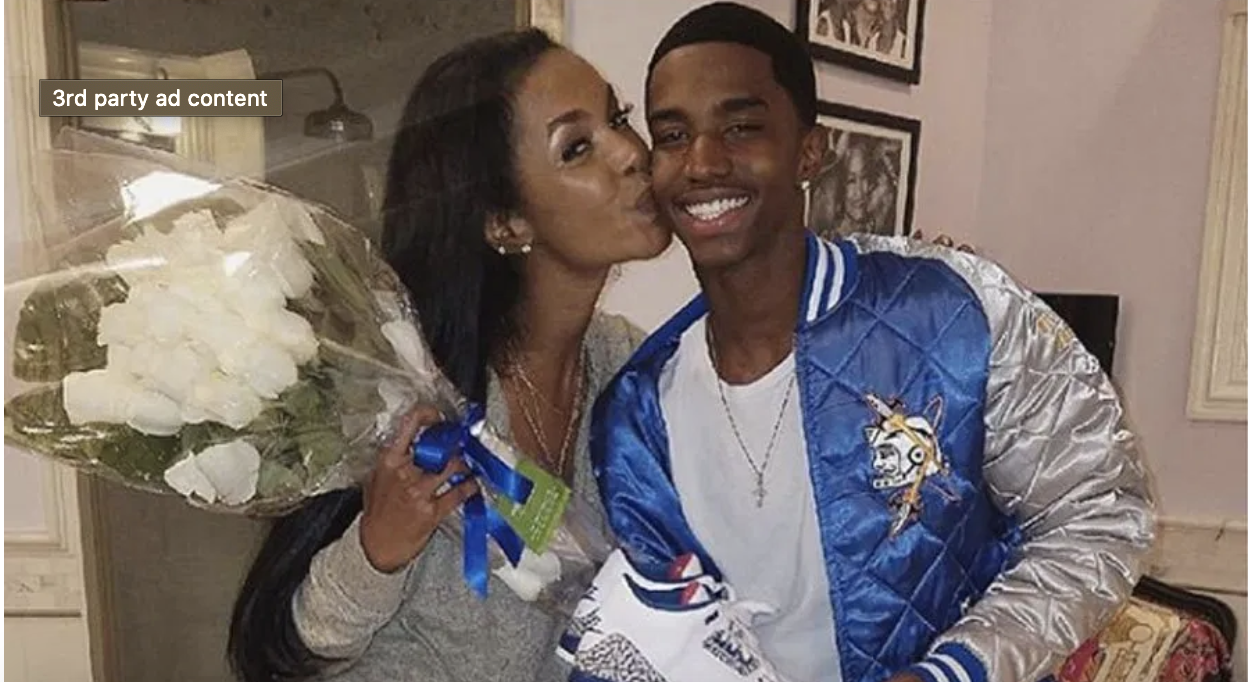 Kim Porter and Christian