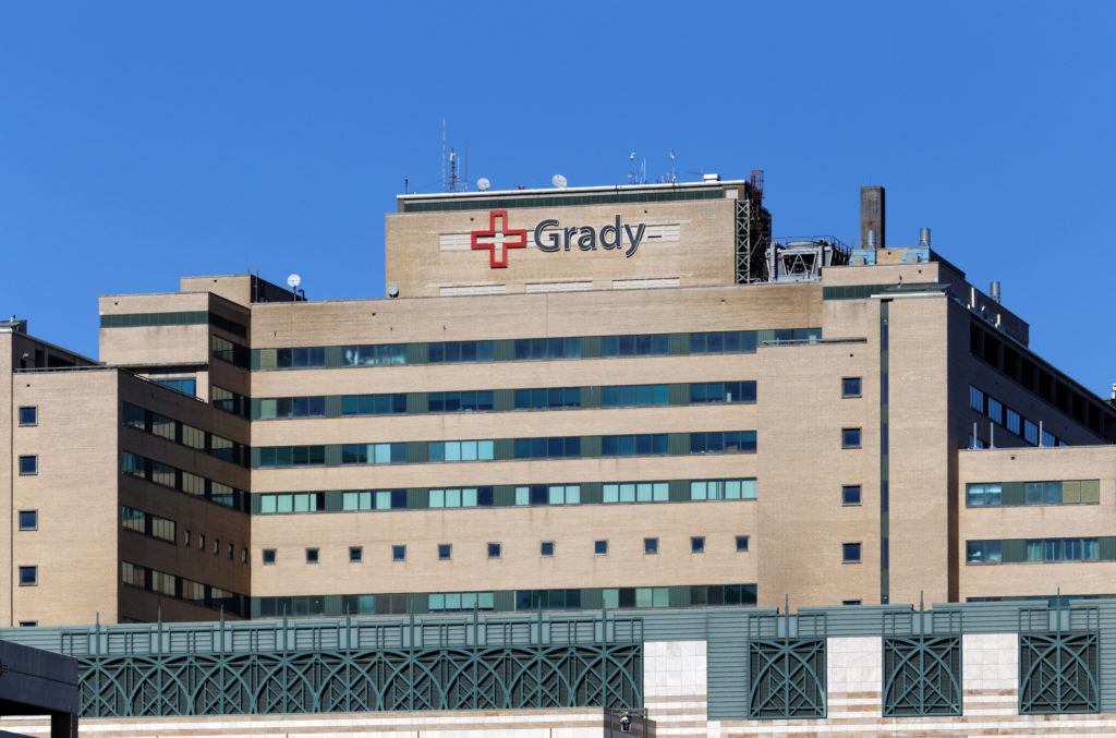 Ambulance Stolen Outside Grady Memorial Hospital Recovered