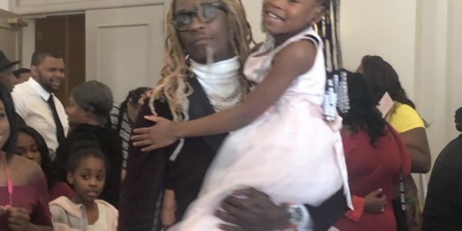 Young Thug and his Daughter