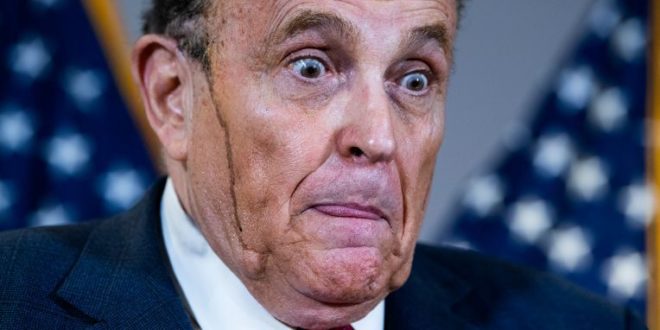 Rudy Giuliani Says He Felt Like He Got Shot After a Man Slapped Him on His Back in a Staten Island Grocery Store