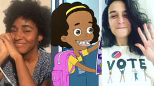 Ayo Debiri, "Missy" and Jenny Slate