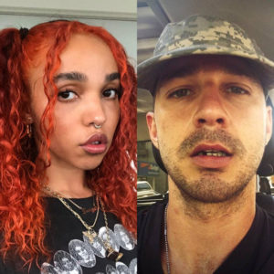 FKA Twigs and Shia LaBeouf (Selfies)