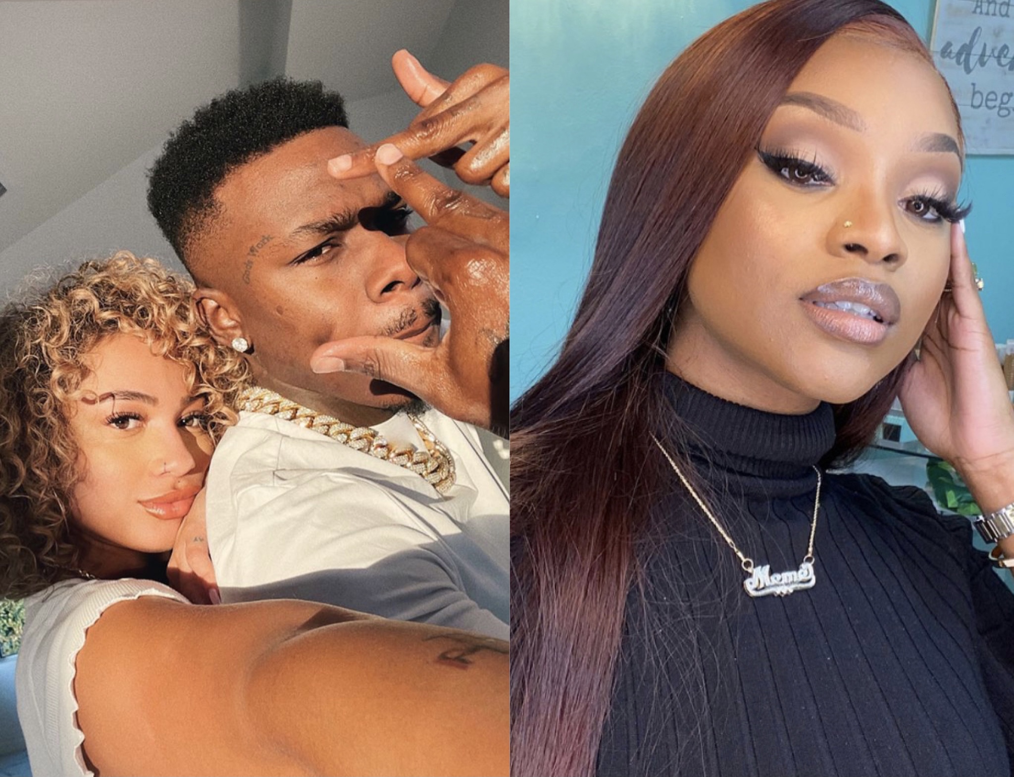 DaniLeigh, DaBaby, and Meme