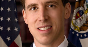 Missouri Republican Senator Josh Hawley
