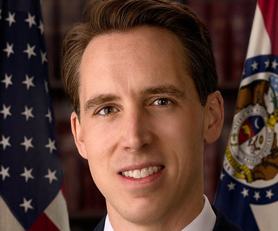 Missouri Republican Senator Josh Hawley