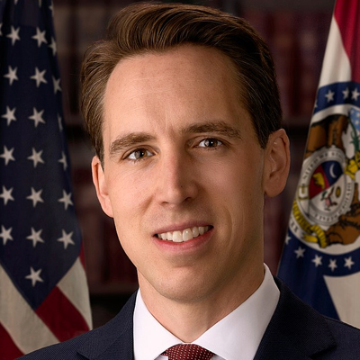 Missouri Republican Senator Josh Hawley