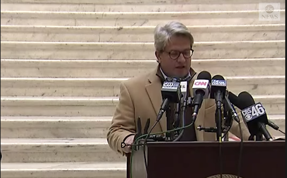 Gabriel Sterling at Press Conference