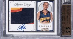 A Rare Steph Curry Rookie Card Is Currently On The Auction Block, Could Sell For More Than $500K