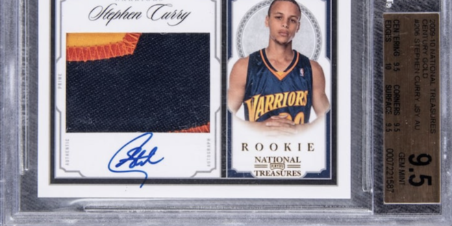 A Rare Steph Curry Rookie Card Is Currently On The Auction Block, Could Sell For More Than $500K