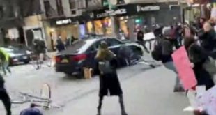 Woman Was Charged With Reckless Endangerment After Driving Into A Crowd Of Protesters In NYC