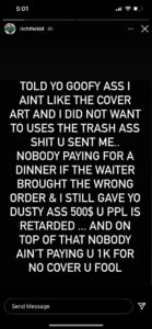 Rich The Kid Response