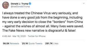 Trump against media