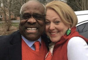 Supreme Justice Clarence Thomas and Wife Ginni Thomas