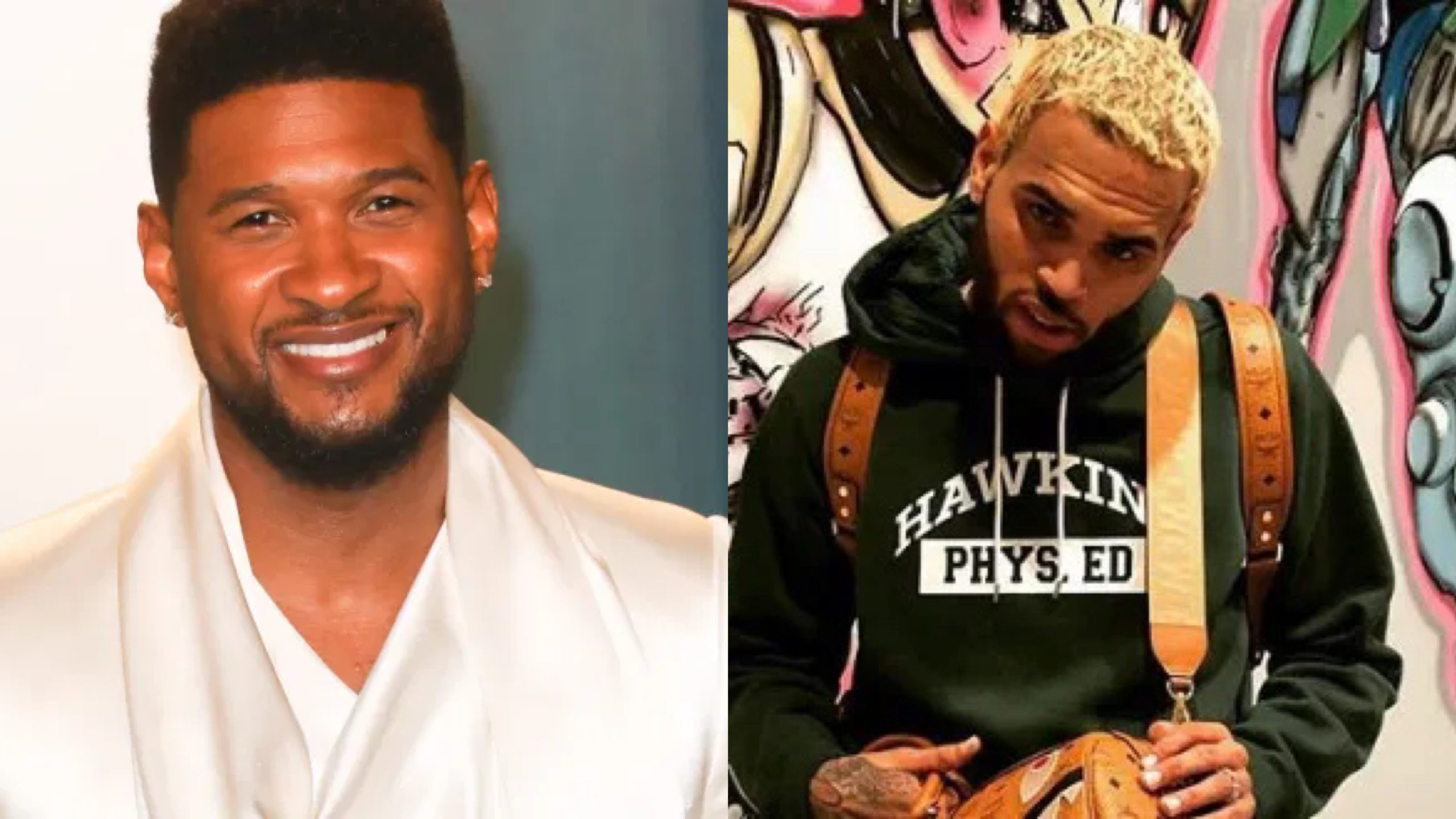 Things Reportedly Got Physical Between Chris Brown And Usher Outside Singers Surprise Party In 