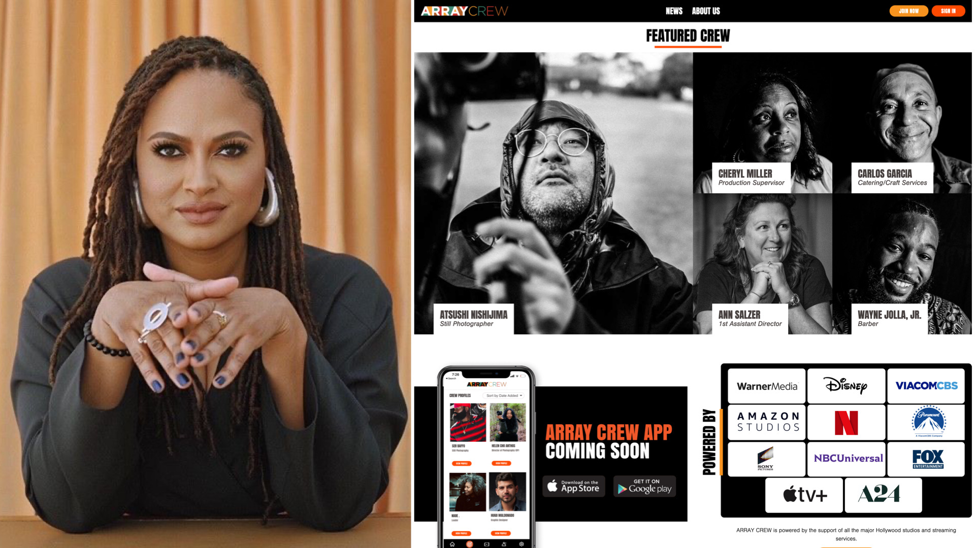 ARRAY Crew (Photos provided by ARRAY)