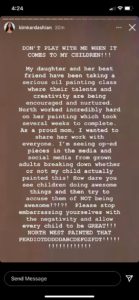 Kim Kardashian claps back