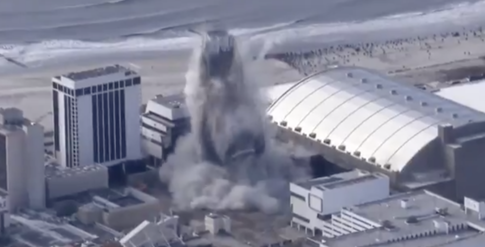 trump plaza demolished