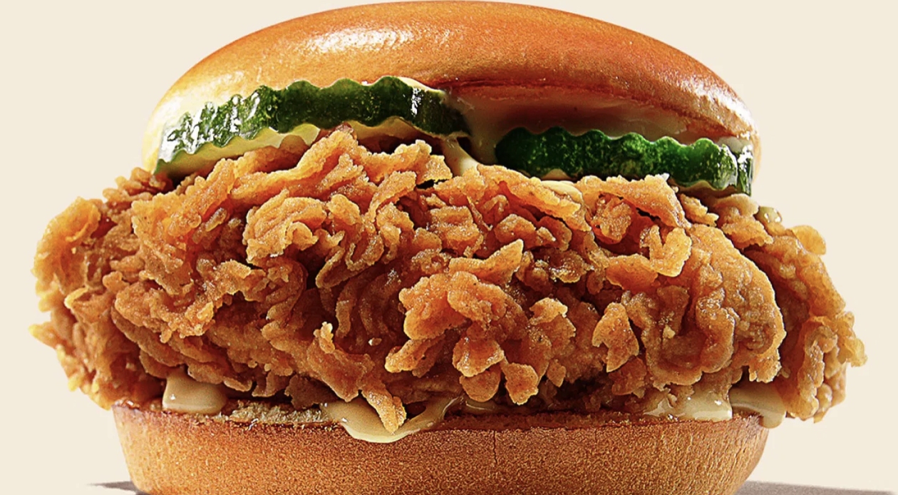 Burger King chicken sandwich