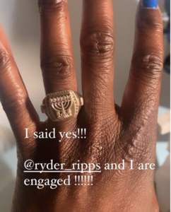 Azelia Banks Engagement Announcement (IG)