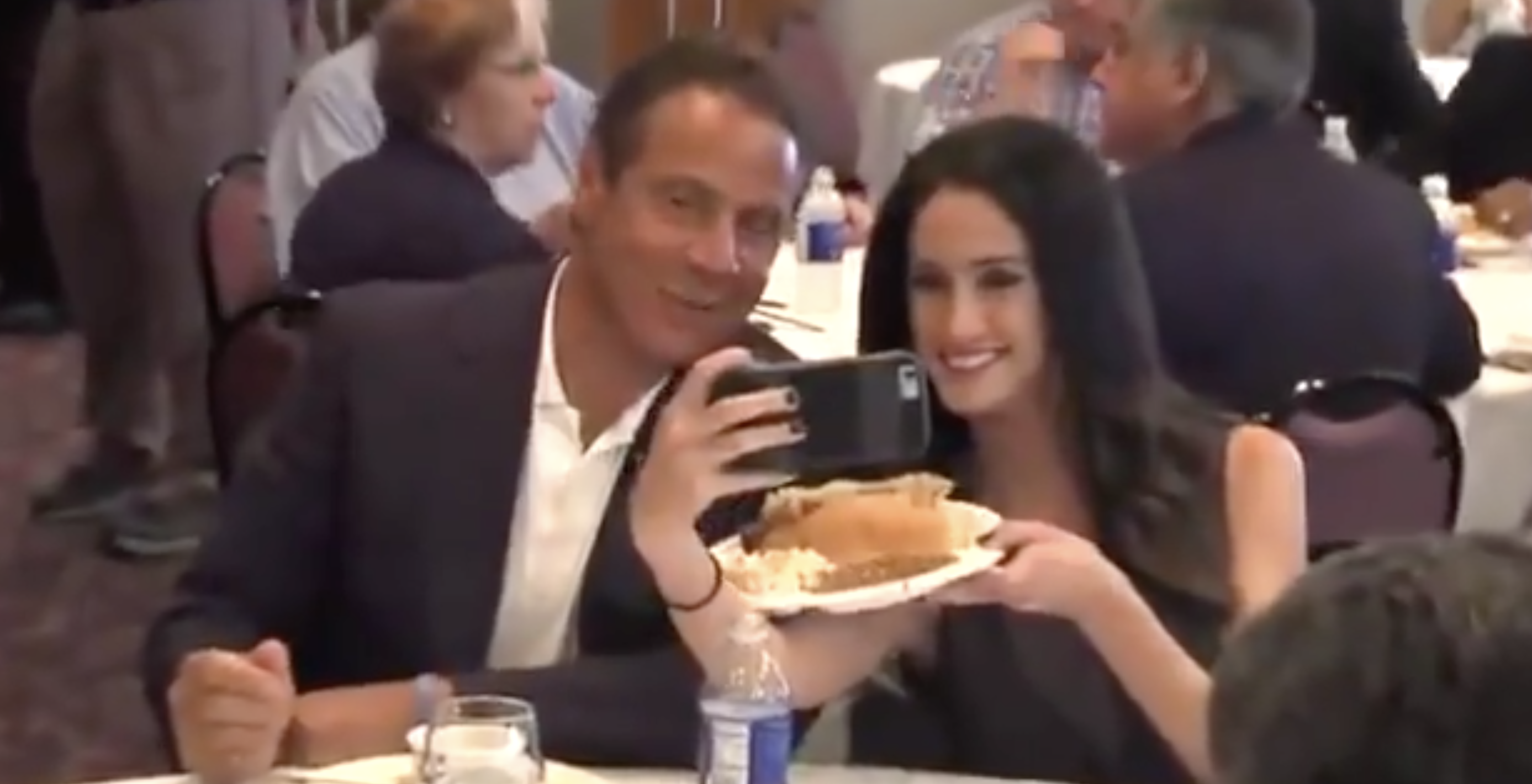 New York Gov. Andrew Cuomo and Beth Cefalu