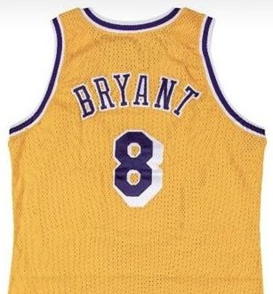 Kobe rookie jersey