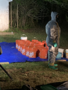 police drug bust
