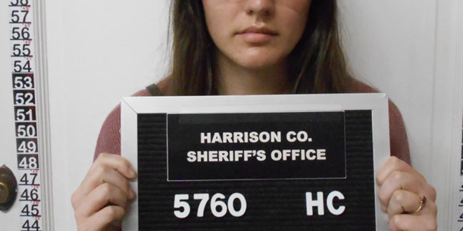 Corissa McCalister, 21. - HARRISON COUNTY SHERIFF'S OFFICE