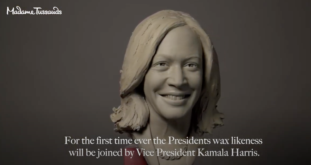 Kamala Harris wax figure