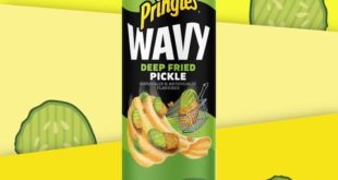 Pringles Wavy Fried Pickle