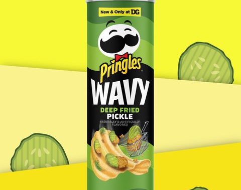 Pringles Wavy Fried Pickle