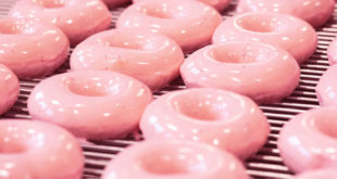 krispy kreme strawberry doughnuts