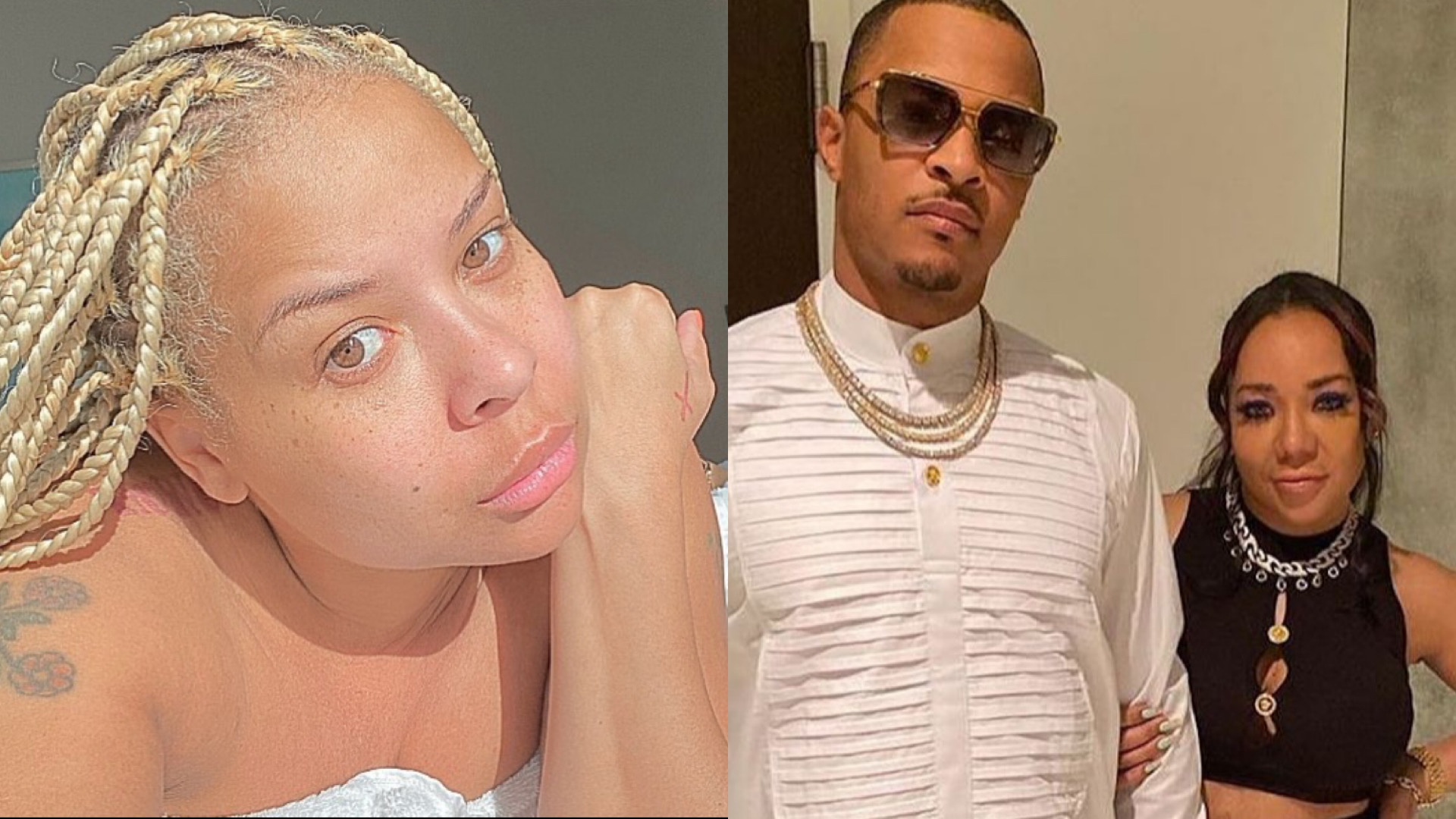 Sabrina Peterson, T.I. and Tiny Harris