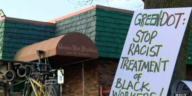 green dot restaurant protests