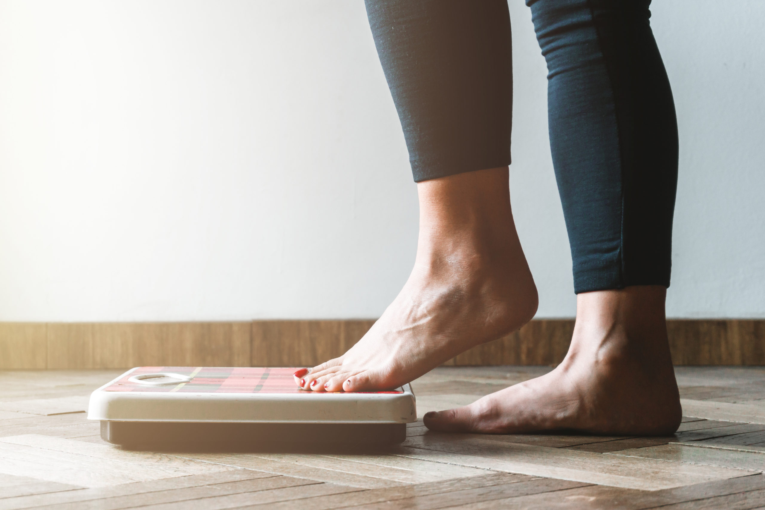 weighing myself