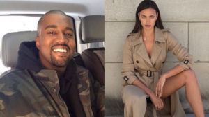 Kanye West and Irina Shayk - Instagram