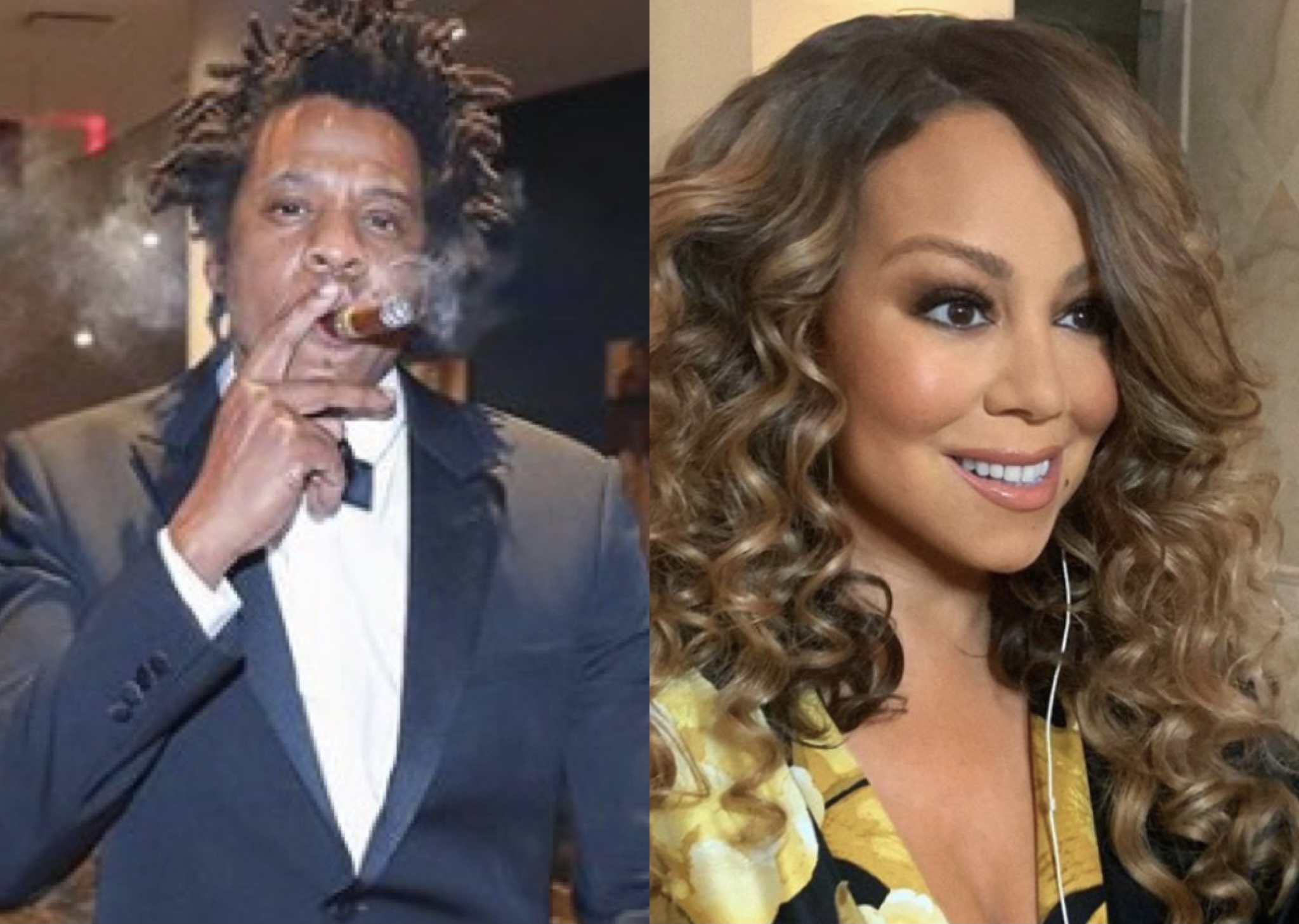 Mariah Carey and Jay-Z