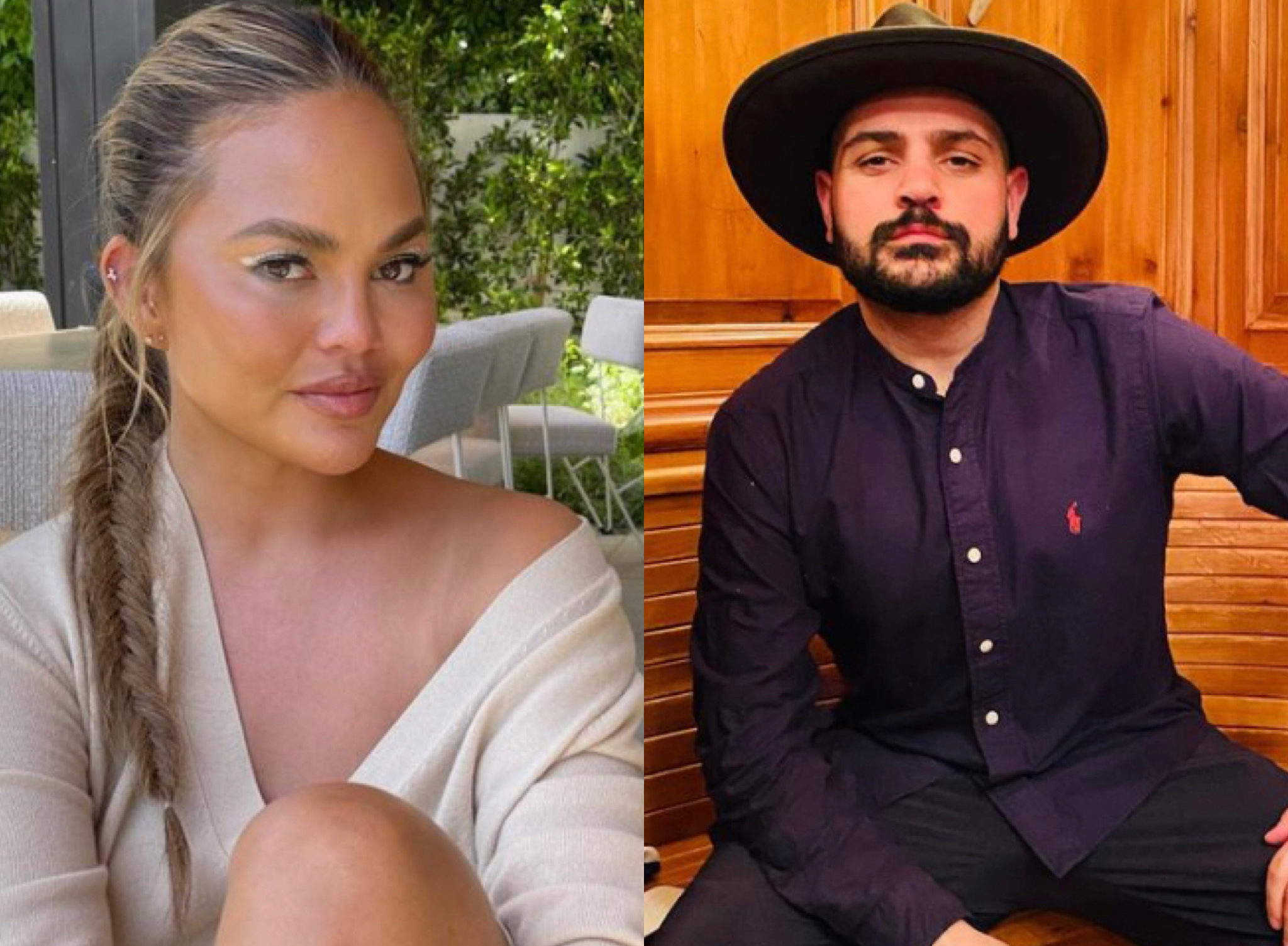 Chrissy Teigen and Michael Costello