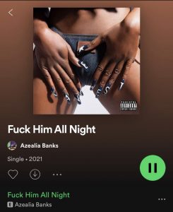Azealia Banks' Song Cover Art