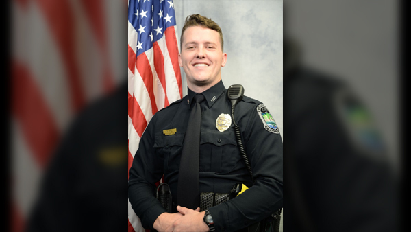 Knoxville Police officer Tanner Holt
