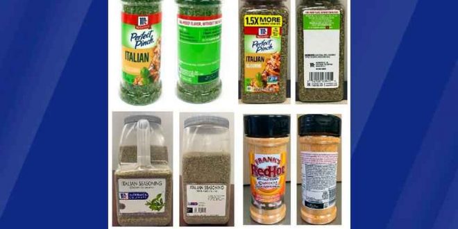 Seasoning Giant McCormick Recalls Products Due To Salmonella Concerns