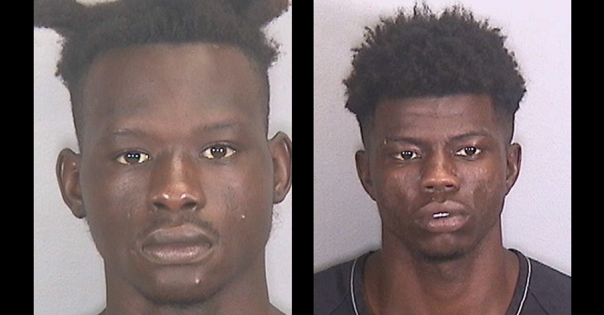 Patrick Smith, 23, and Darquez Manning
