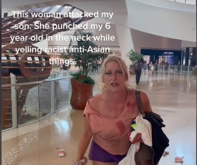 TikTok User Accuses White Woman Of Punching Her 6-Year-Old Son In Anti-Asian Attack