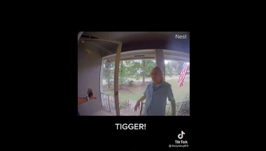 karen confronts woman over tigger flag - Baller Alert karen confronts woman over tigger flag