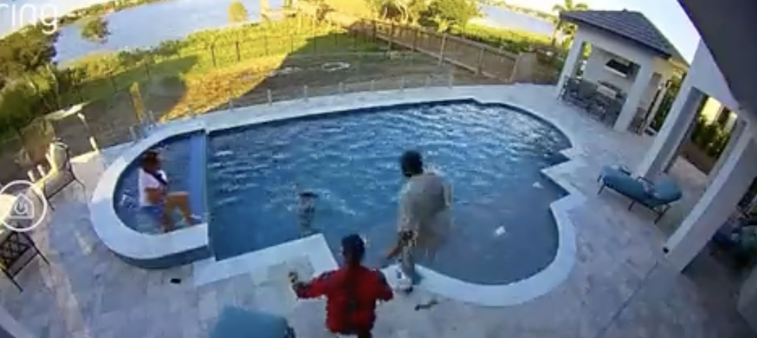 andre drummond saves son in pool - Baller Alert andre drummond saves son in pool